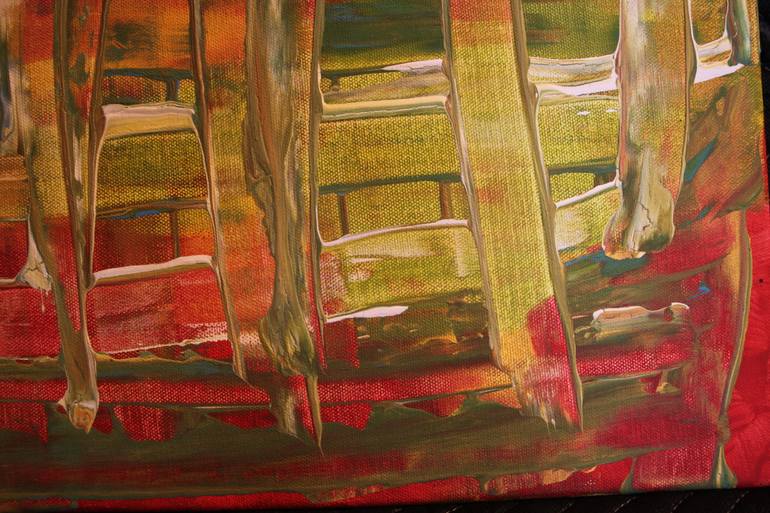 Original Abstract Expressionism Abstract Painting by C L Brode