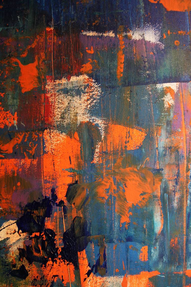 Original Abstract Expressionism Abstract Painting by C L Brode