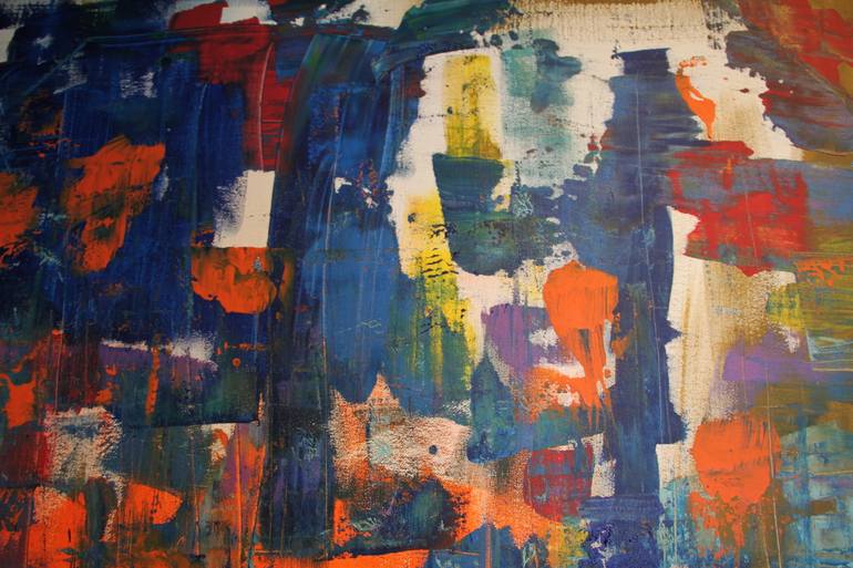Original Abstract Expressionism Abstract Painting by C L Brode