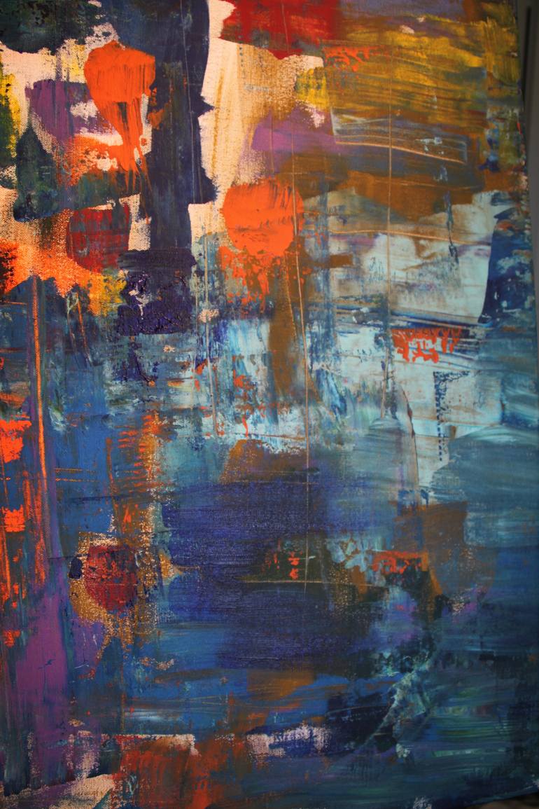Original Abstract Expressionism Abstract Painting by C L Brode