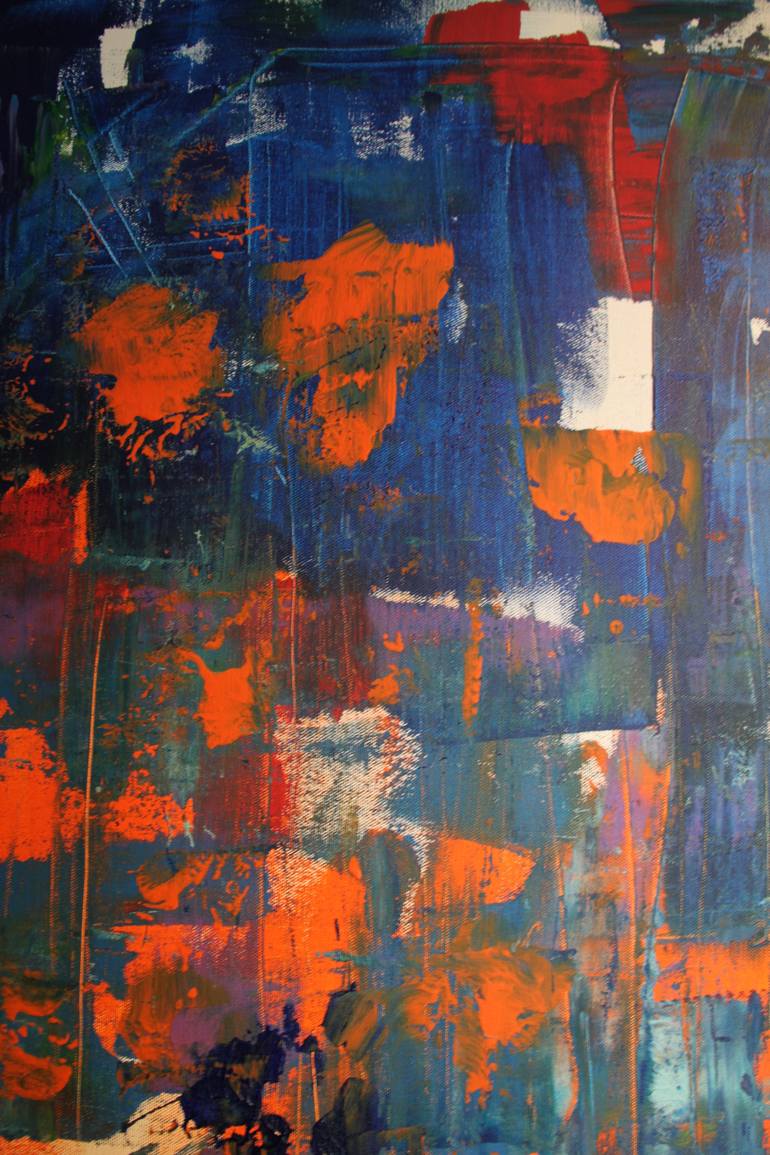 Original Abstract Expressionism Abstract Painting by C L Brode