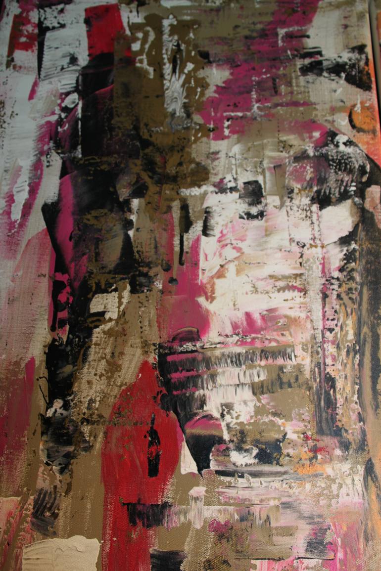 Original Abstract Painting by C L Brode