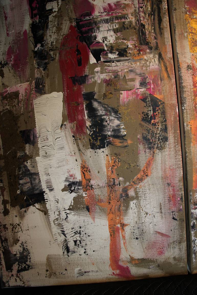 Original Abstract Painting by C L Brode