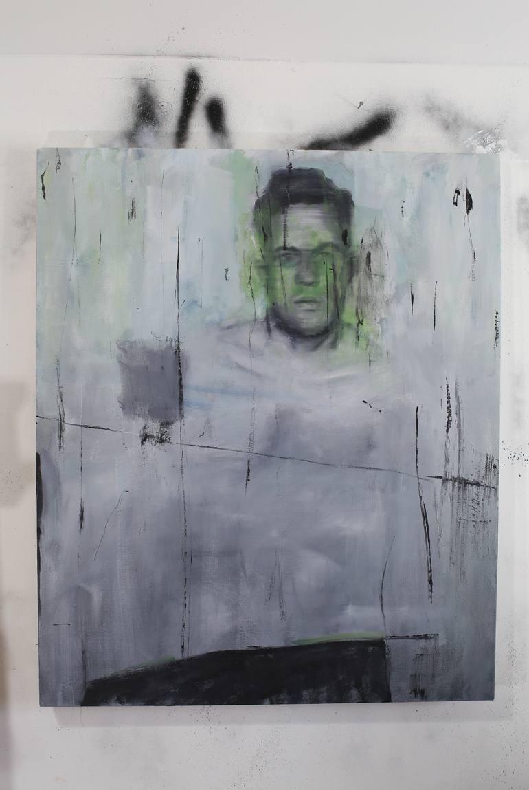 Original Figurative People Painting by Patrick Aaron Stromme