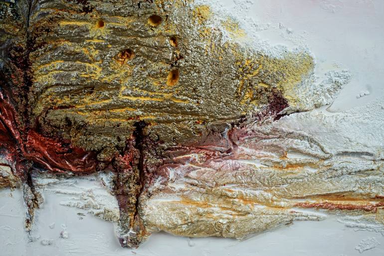Original Abstract Expressionism Abstract Painting by Modest Sala
