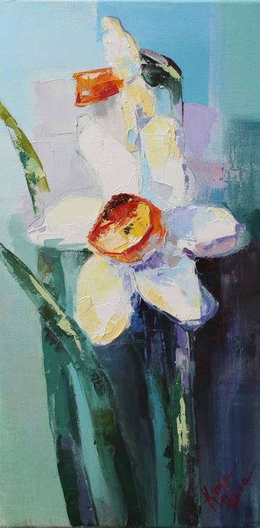 Original Impressionism Floral Paintings by Ksenija Pronina