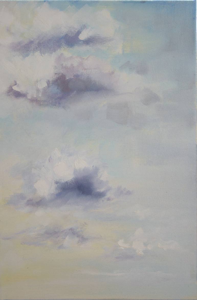 Original Impressionism Nature Painting by Ksenija Pronina