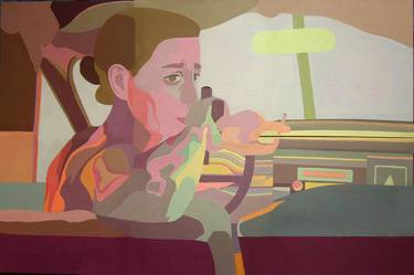 Print of Figurative Cinema Paintings by christina christofi