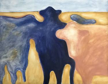 Original Cows Paintings by Tim Steele