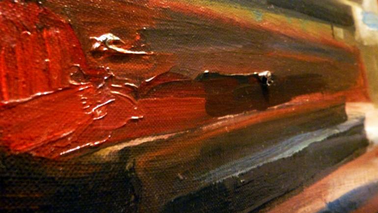 Original Abstract Politics Painting by Ave Igor