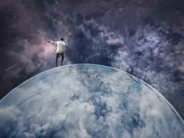 Original Surrealism Outer Space Photography by Ivana Vostrakova
