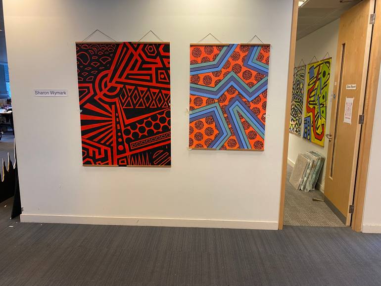 Original Abstract Painting by Sharon Wymark