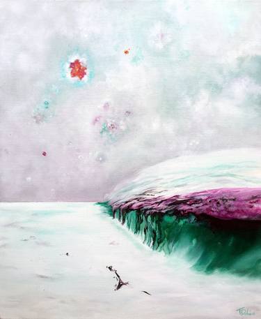 Saatchi Art Artist Théophile DELAINE; Paintings, “Balade au bout de l'ennui” #art
