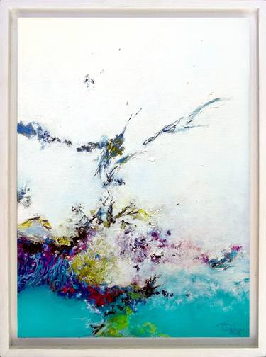 Original Abstract Expressionism Abstract Paintings by Théophile DELAINE