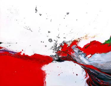 Original Abstract Paintings by Théophile DELAINE