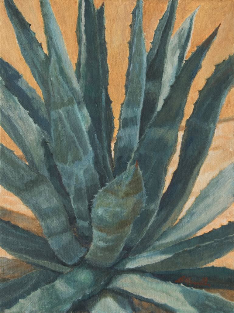 Agave Watercolor Blocks