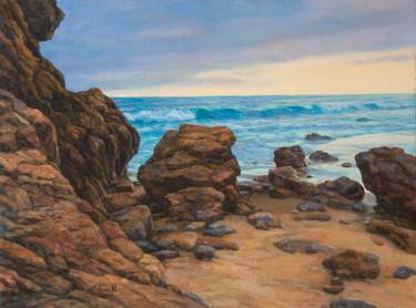 Original Impressionism Seascape Paintings by Brenda Howell