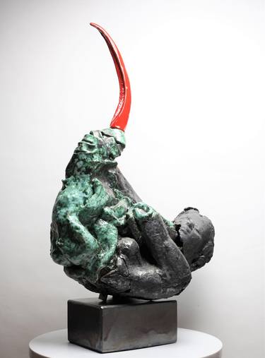 Original Figurative Abstract Sculpture by Mariusz Dydo
