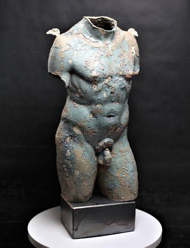 Original Pop Art Body Sculpture by Mariusz Dydo