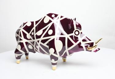 Original Pop Art Animal Sculpture by Mariusz Dydo