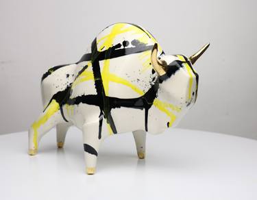 Original Pop Art Animal Sculpture by Mariusz Dydo