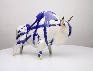 Original Pop Art Animal Sculpture by Mariusz Dydo