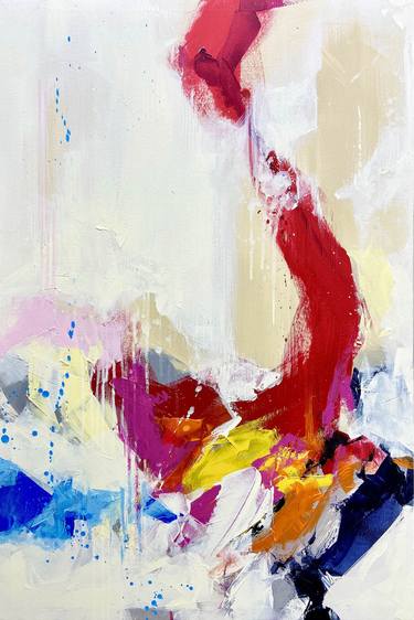 Original Abstract Paintings by Cobie Cruz