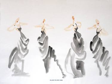 Print of Figurative Fashion Paintings by Joshua Wong