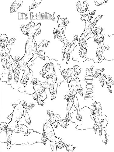 Print of Figurative Dogs Drawings by Joshua Wong