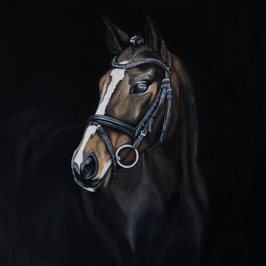 Print of Horse Paintings by Rocio Delgado