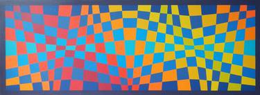 Original Abstract Geometric Paintings by Crispin Holder