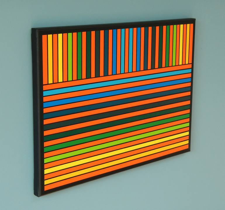 Original Geometric Painting by Crispin Holder