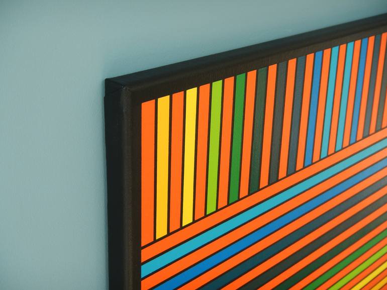 Original Geometric Painting by Crispin Holder