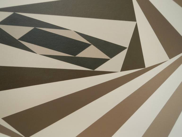 Original Geometric Painting by Crispin Holder