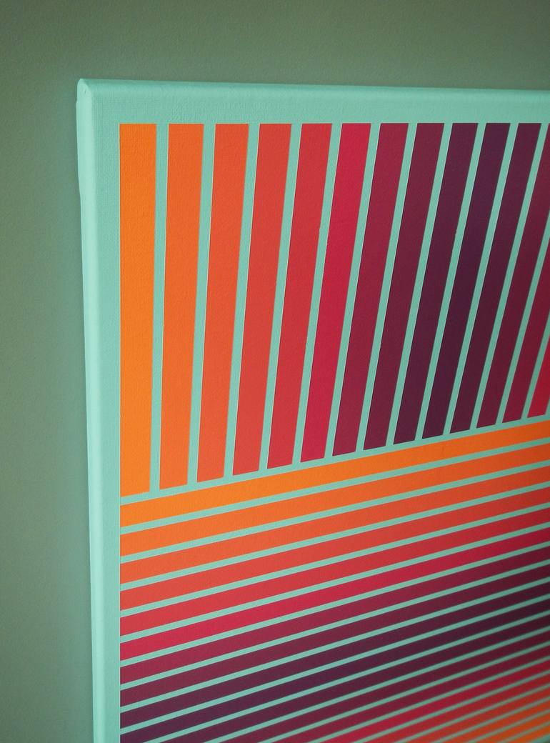 Original Geometric Painting by Crispin Holder