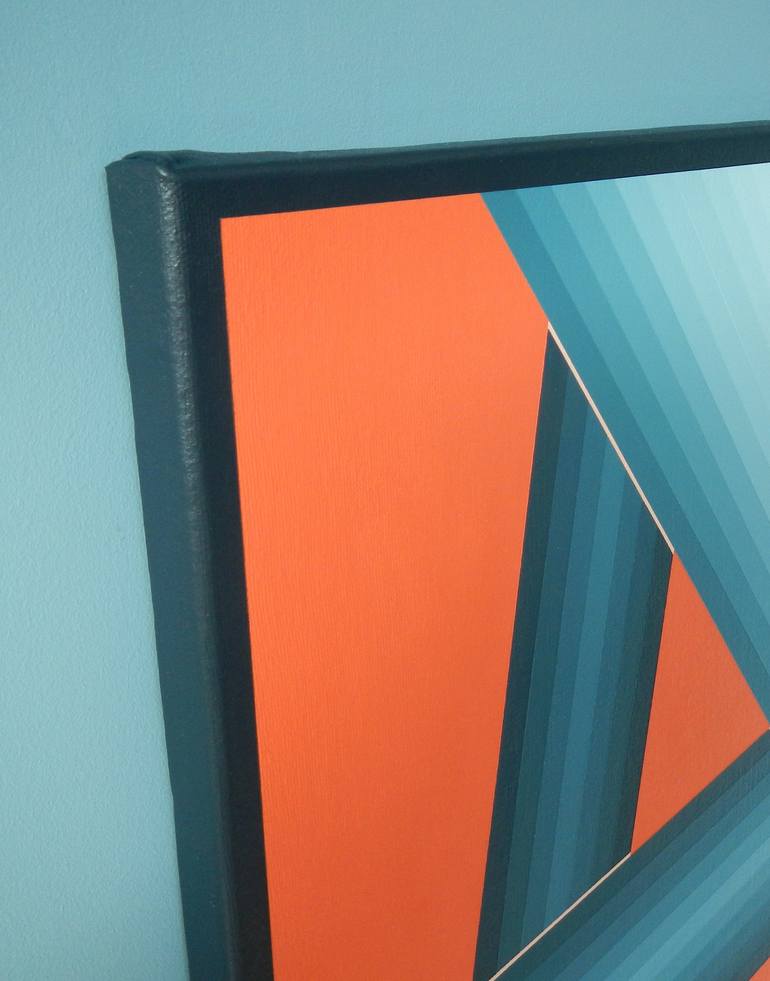 Original Geometric Painting by Crispin Holder