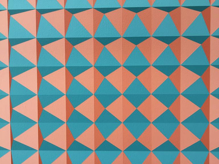 Original Geometric Painting by Crispin Holder