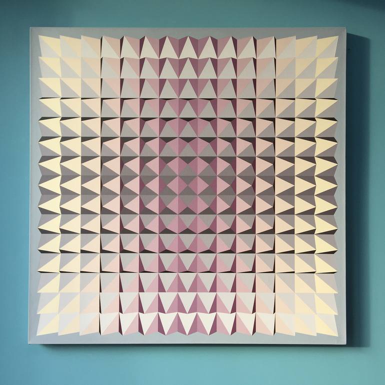 Original Geometric Painting by Crispin Holder