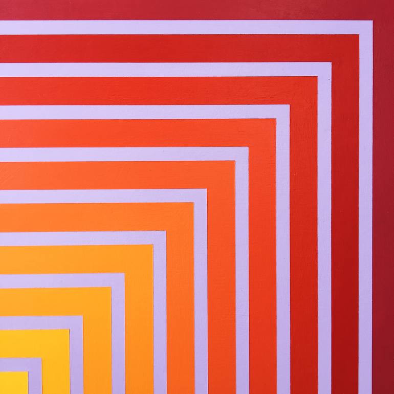 Original Geometric Painting by Crispin Holder