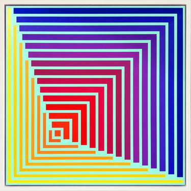 Original Geometric Painting by Crispin Holder