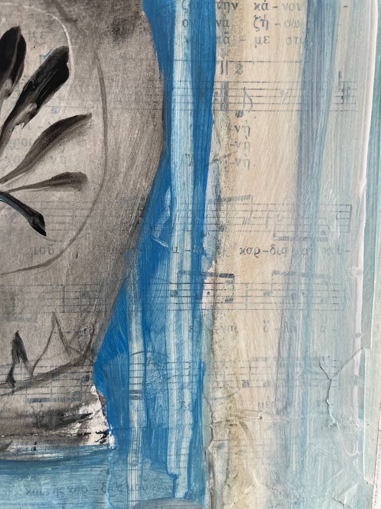 Original Abstract Other Collage by Diane Voyentzie