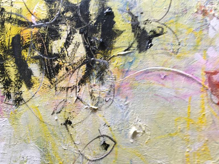 Original Abstract Nature Painting by Diane Voyentzie