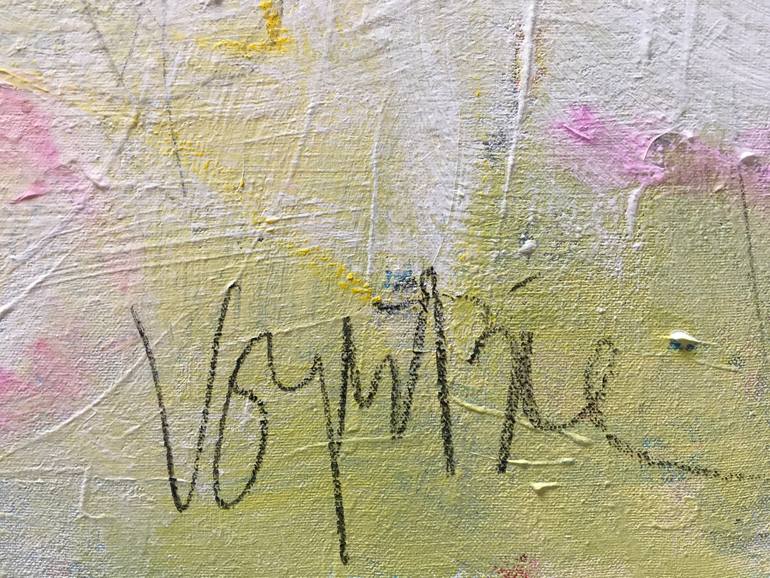 Original Abstract Nature Painting by Diane Voyentzie