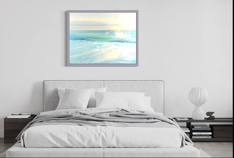 Original Realism Seascape Painting by Ed Little