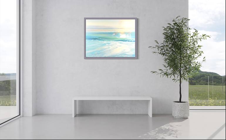 Original Realism Seascape Painting by Ed Little
