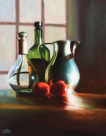 Original Still Life Paintings by Ed Little