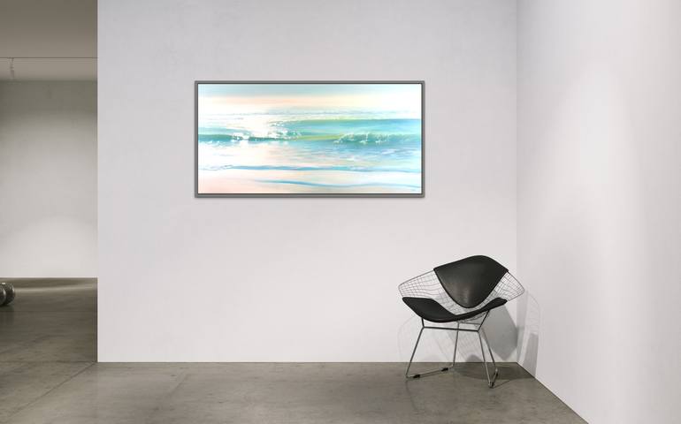 Original Seascape Painting by Ed Little