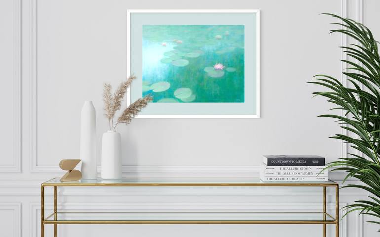 Original Impressionism Botanic Painting by Ed Little