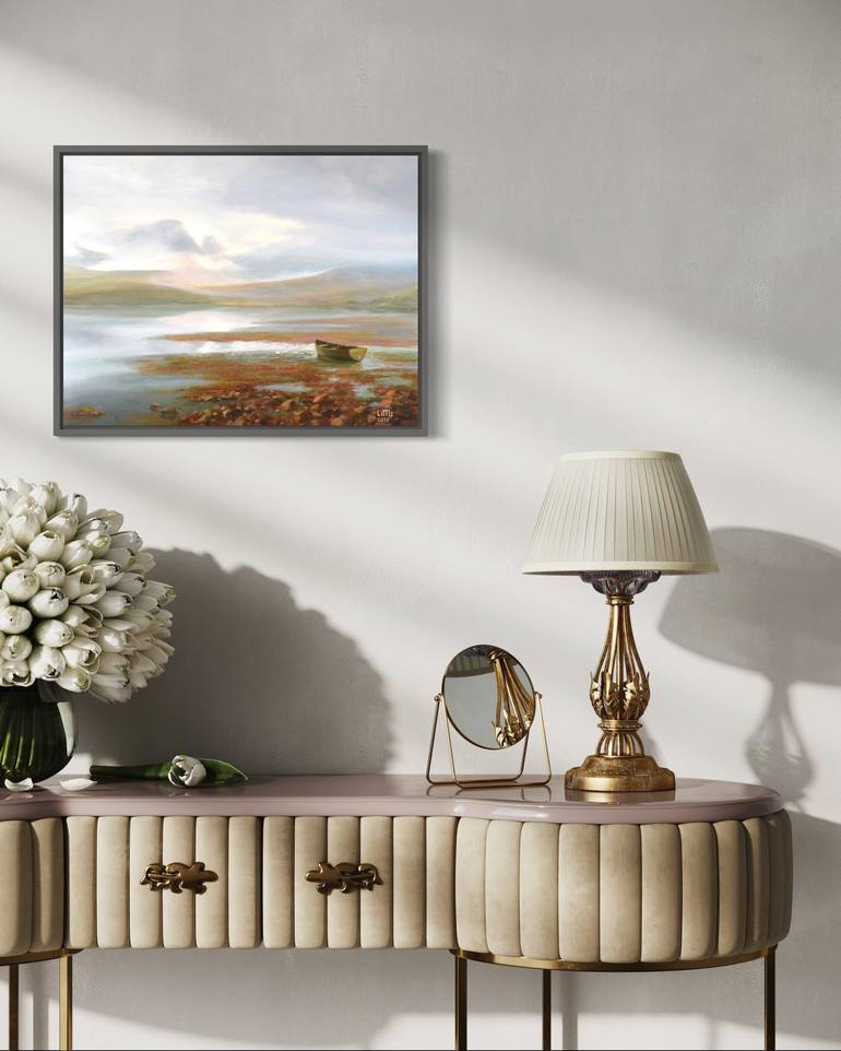 Original Realism Landscape Painting by Ed Little