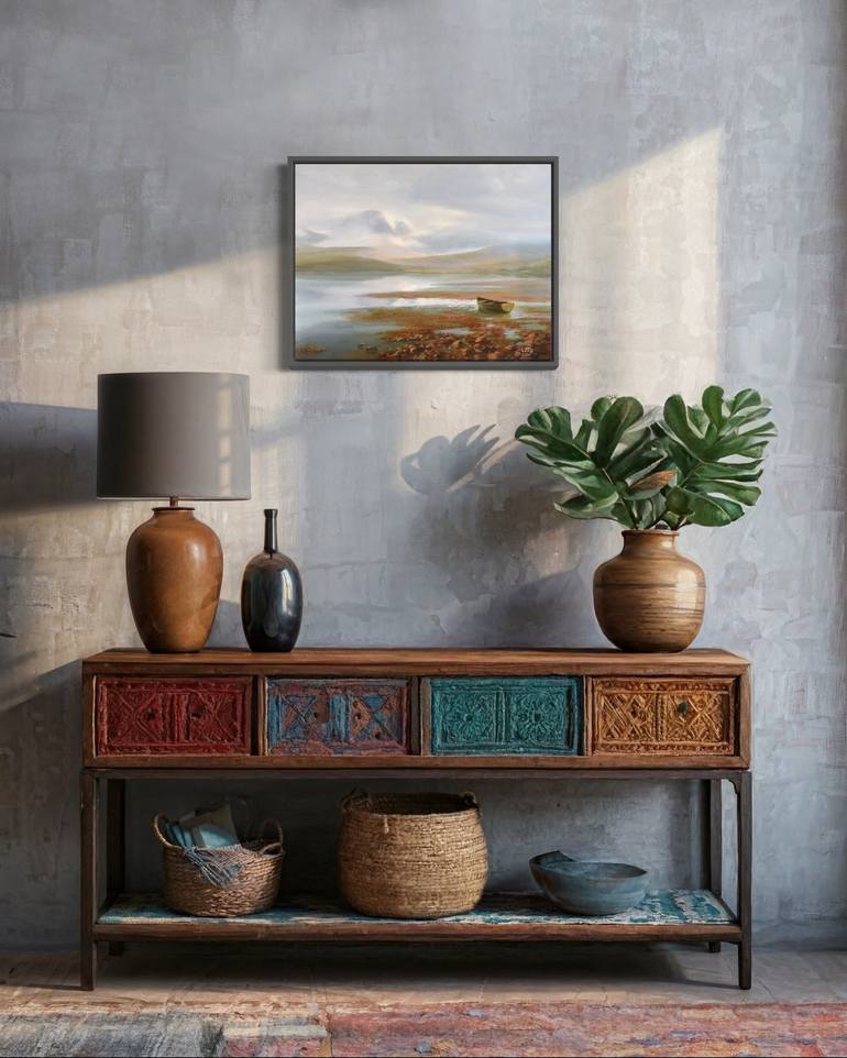 Original Realism Landscape Painting by Ed Little